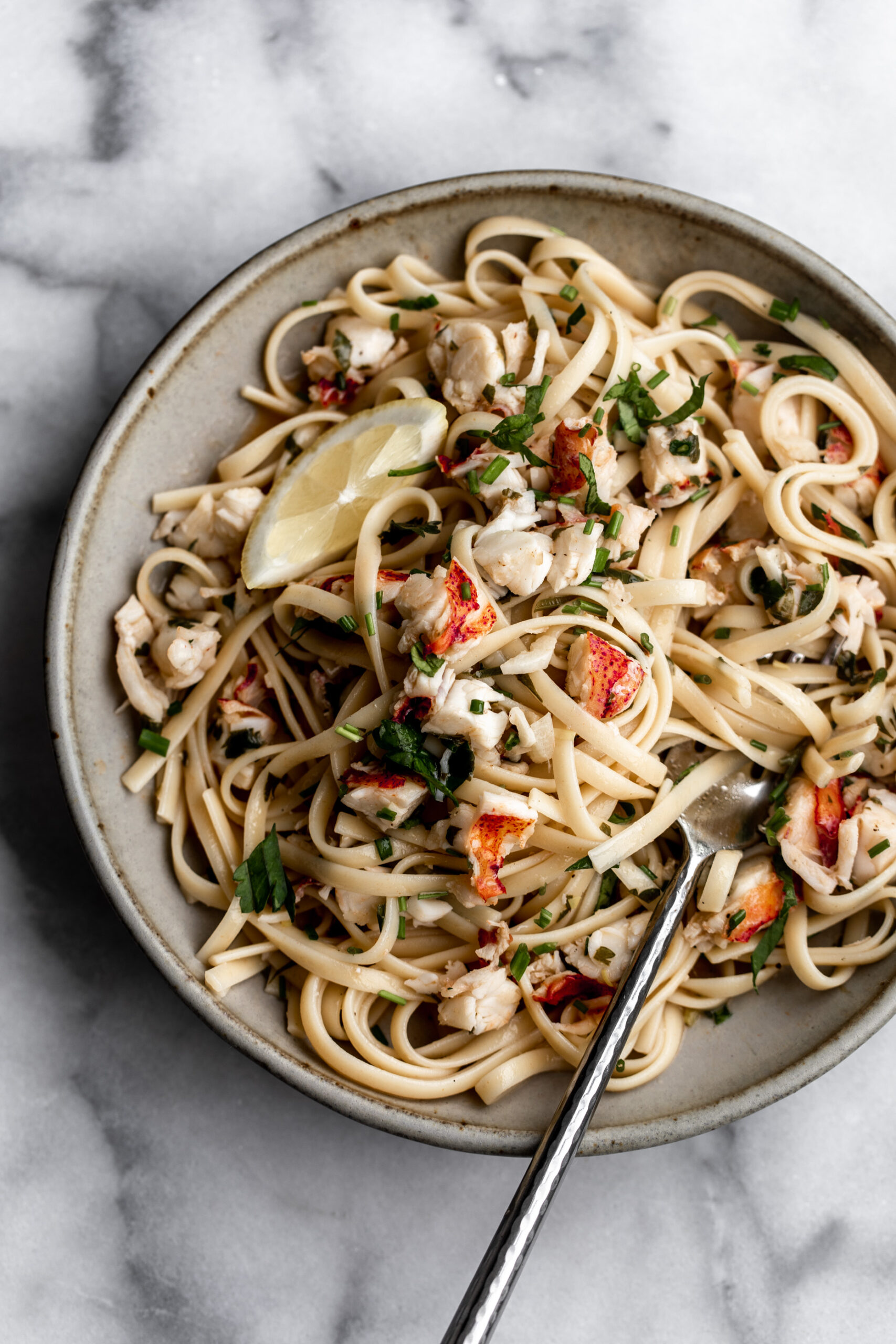 Maine Lobster Scampi - Maine Lobster Recipe