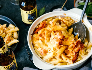 Maine Lobster Mac and Cheese with Allagash Pairing