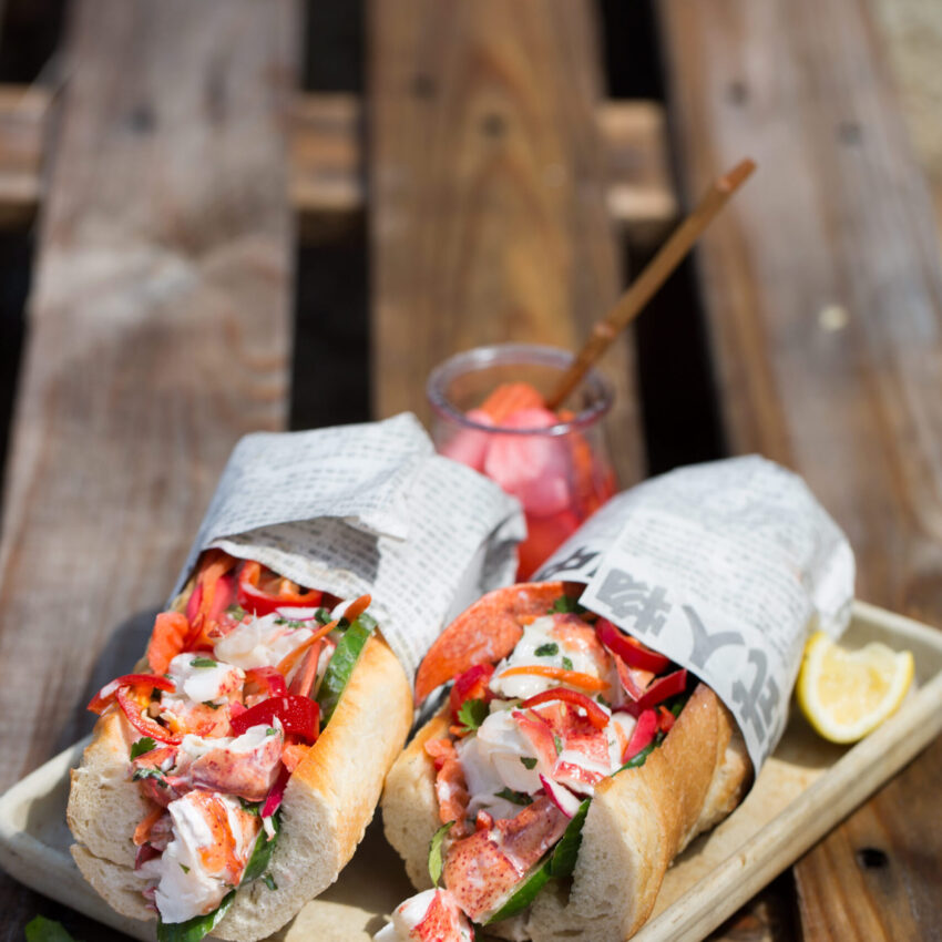 Bánh Mi Style Maine Lobster Roll recipe image
