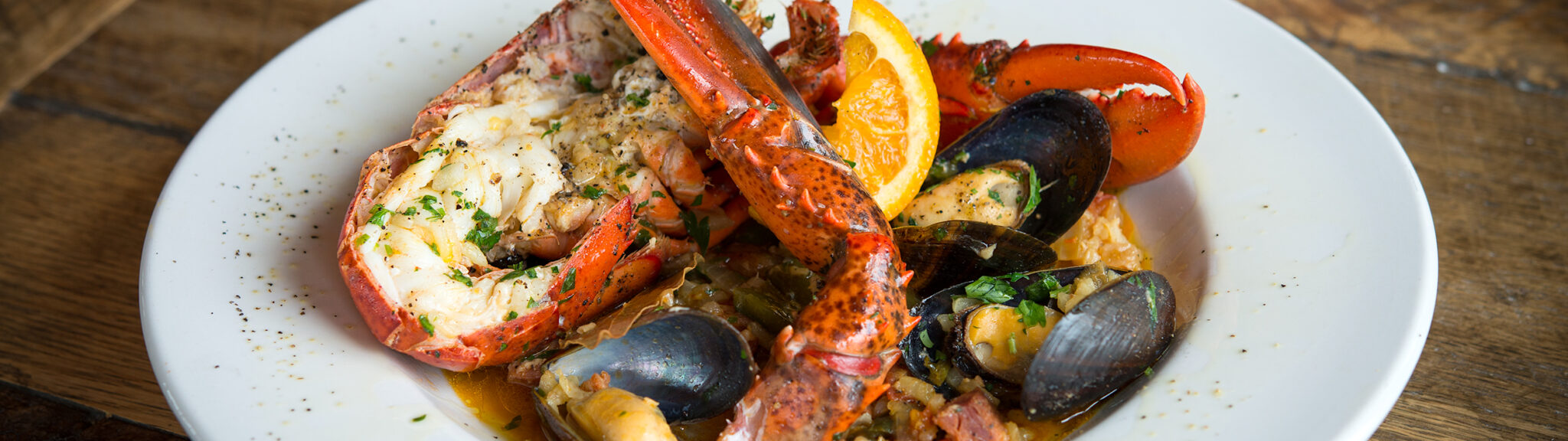 Maine Lobster Paella recipe image