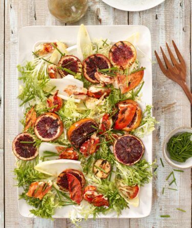 Grilled Maine Lobster Salad with Blood Orange recipe image