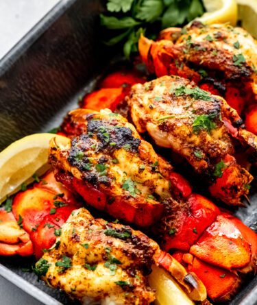 Cajun Maine Lobster Tails with Garlic Butter recipe image