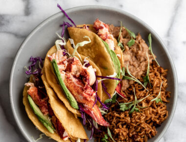 Maine Lobster Truffle Tacos