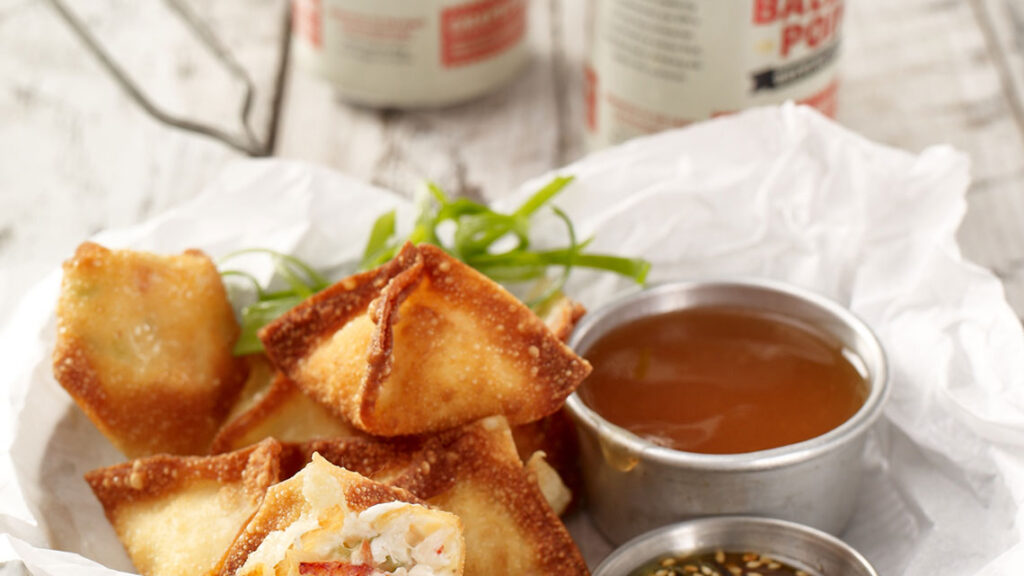 Maine Lobster Stuffed Rangoons recipe image