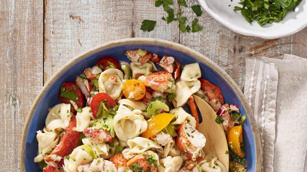 Tortellini and Maine Lobster Salad recipe image