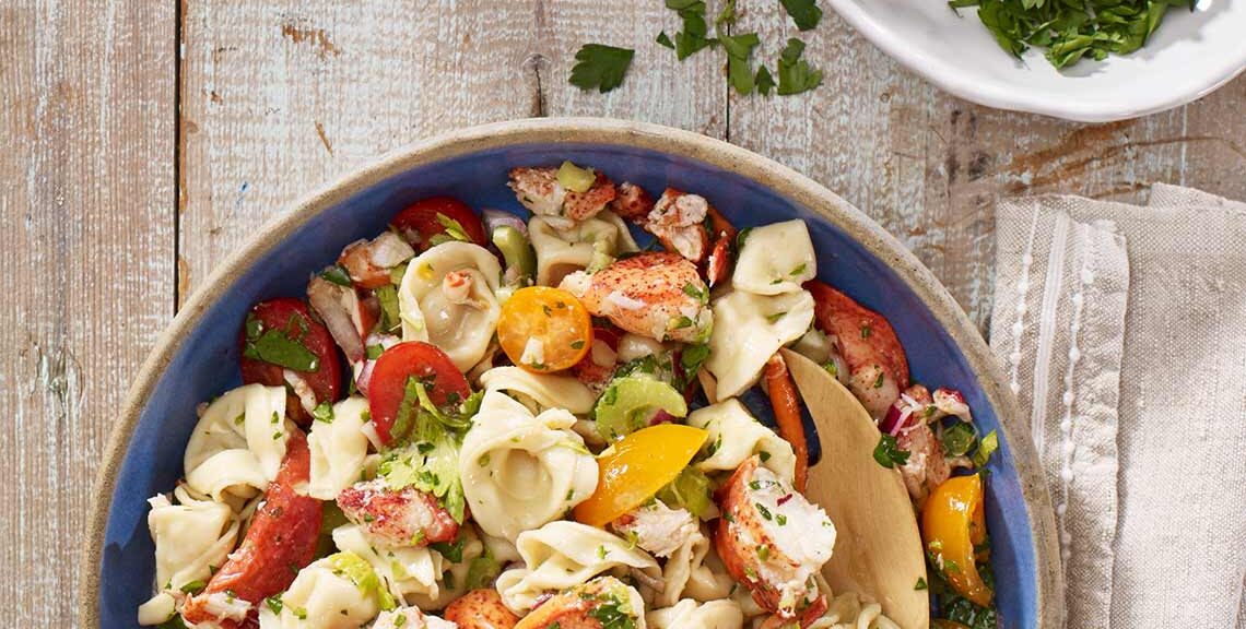 Tortellini and Maine Lobster Salad recipe image