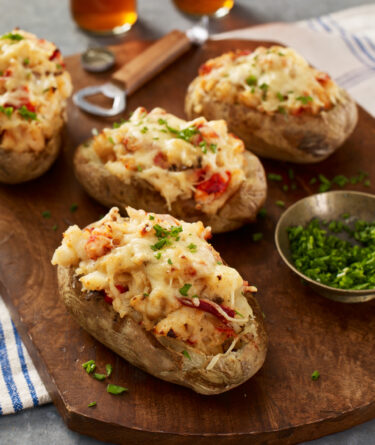 Twice Baked Potatoes with Maine Lobster recipe image