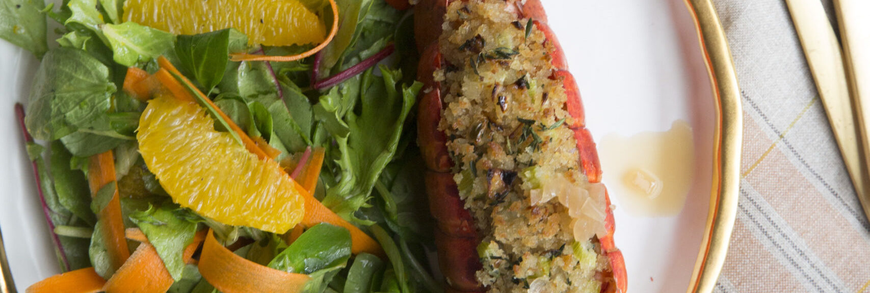 Stuffed Lobster Tails recipe image