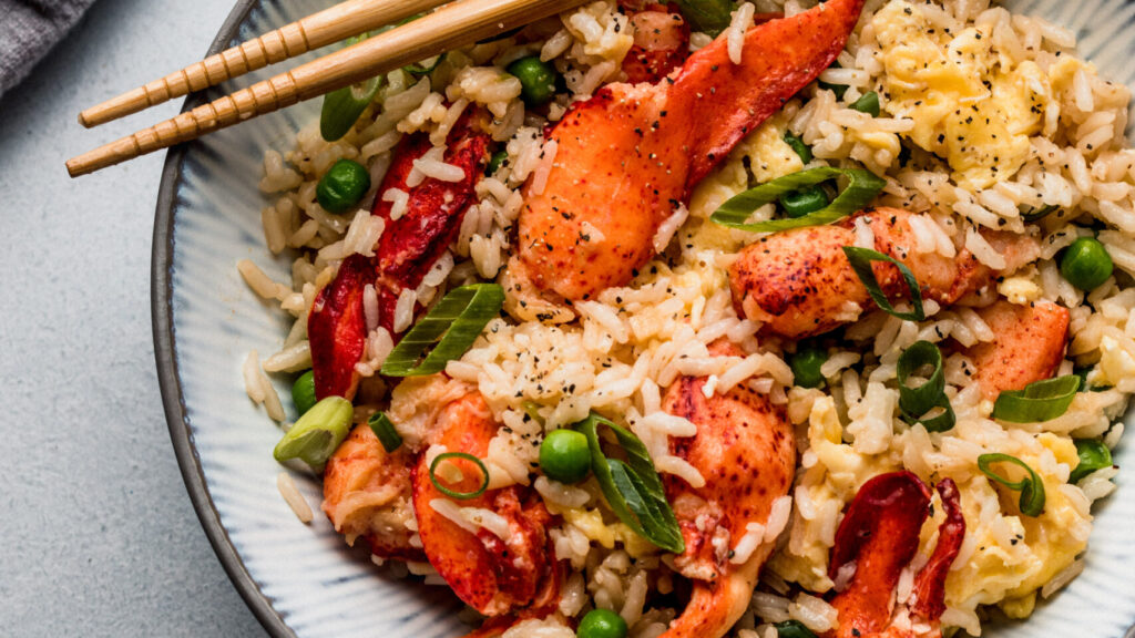 Maine Lobster Fried Rice recipe image