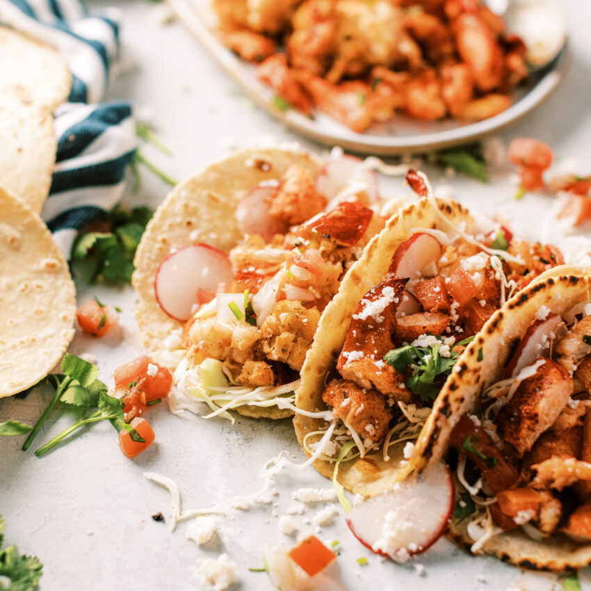 Margarita Maine Lobster Tacos recipe image