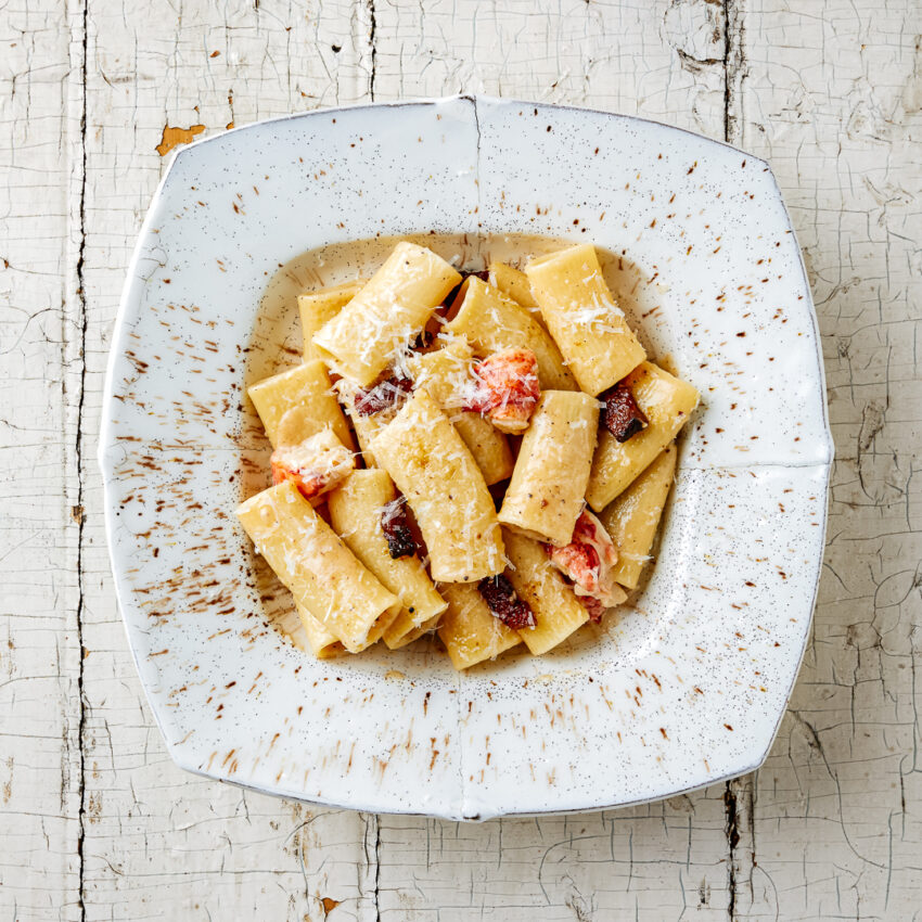 Pasta alla Gricia with Maine Lobster recipe image
