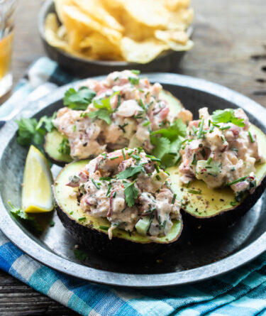 Maine Lobster Stuffed Avocado recipe image