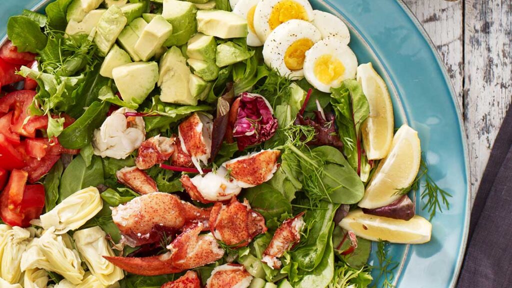 Maine Lobster Cobb Salad recipe image