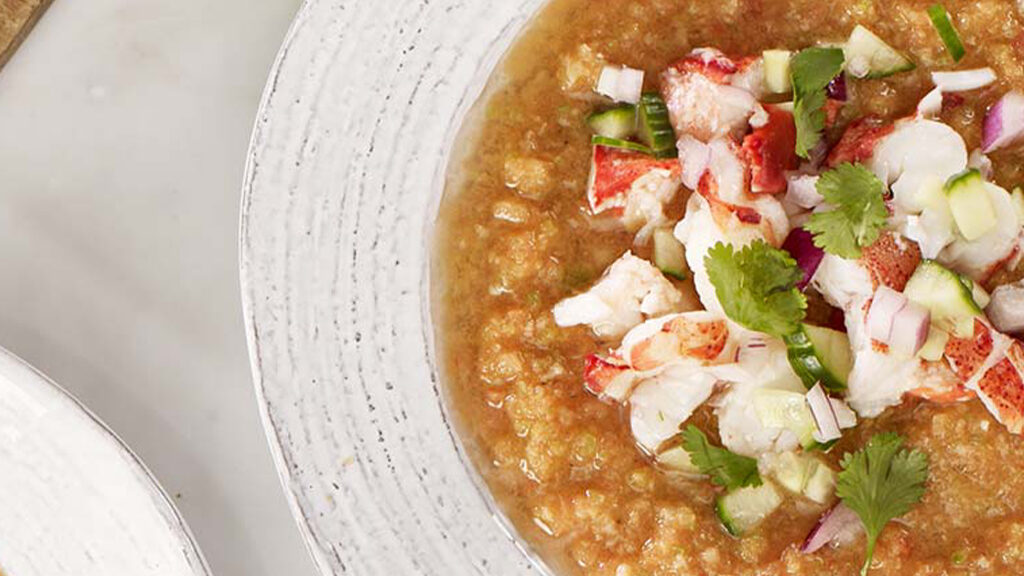 Gazpacho with Maine Lobster recipe image