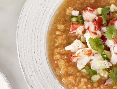 Gazpacho with Maine Lobster