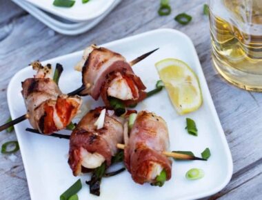 Bacon Wrapped Maine Lobster Bites
