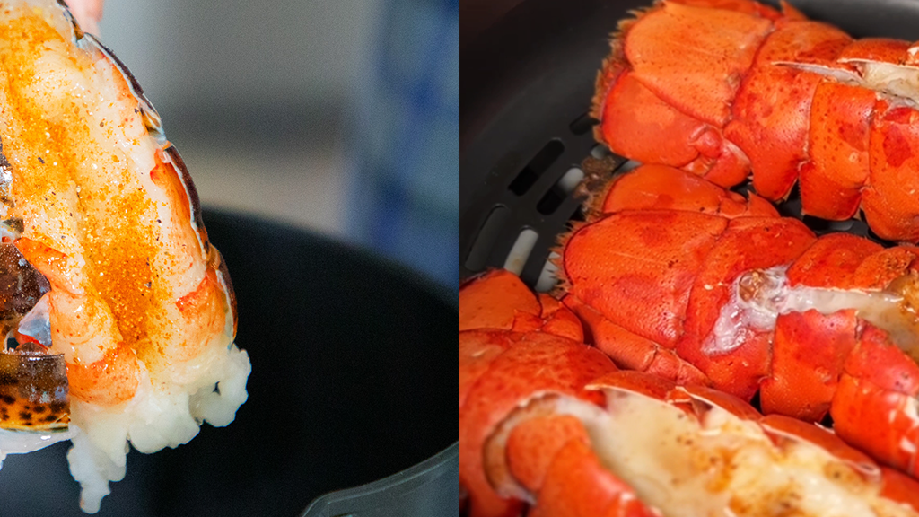How to Cook Maine Lobster Tails and Products in an Air Fryer recipe image