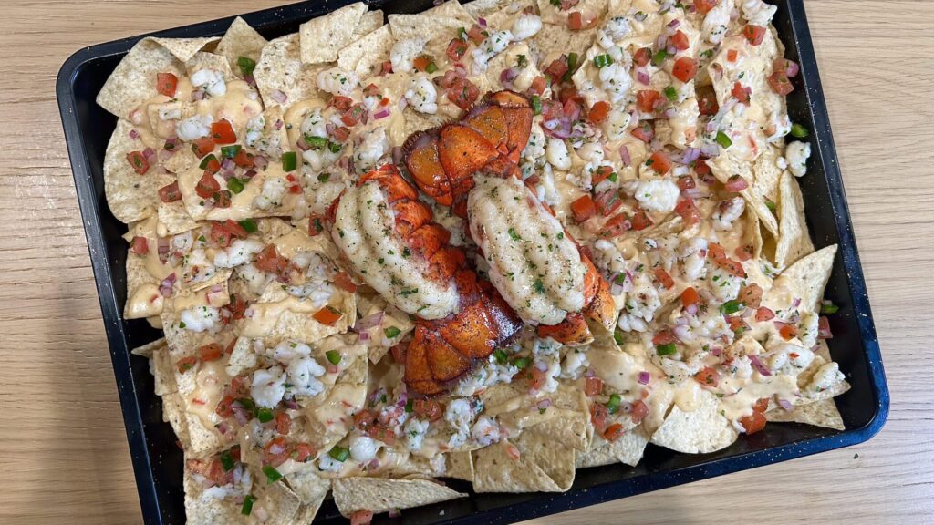 Maine Lobster Sheet Pan Nachos recipe image