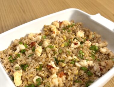 Maine Lobster Tail Fried Rice