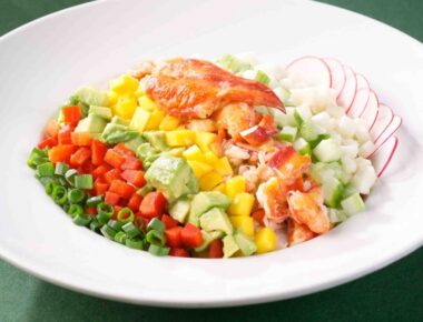 Chopped Vegetable and Maine Lobster Salad