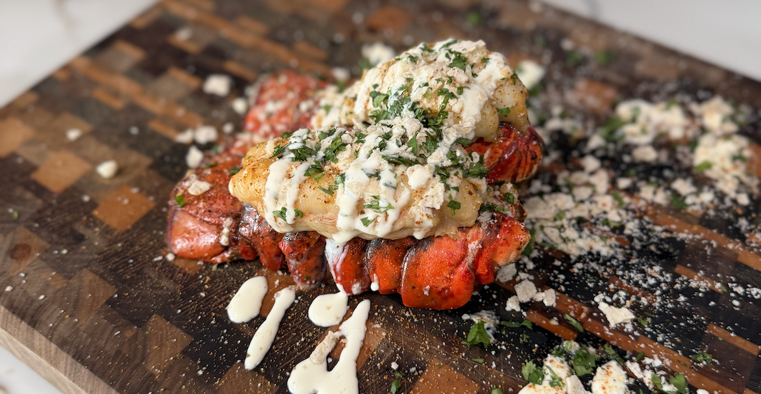 Elote Maine Lobster Tails recipe image