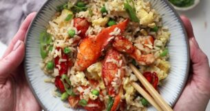 Recipe: Maine Lobster Fried Rice