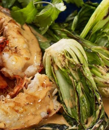 Thai Curry recipe with Grilled Maine Lobster Tails recipe image